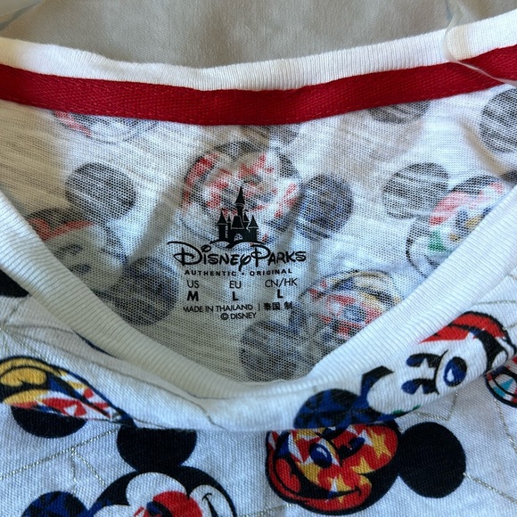 Disney Parks Mickey Epcot Flag T Shirt Size M - Picture 3 of 10